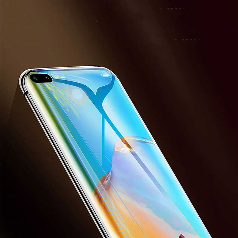Oppo Reno 3 Pro 5G Zore Süper Pet Ekran Koruyucu Jelatin Siyah