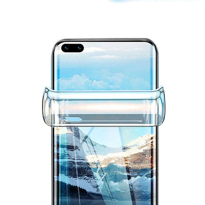 Oppo Reno 3 Pro 5G Zore Süper Pet Ekran Koruyucu Jelatin Siyah