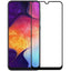 Oppo Reno 3 Zore Kenarları Kırılmaya Dayanıklı Cam Ekran Koruyucu Siyah