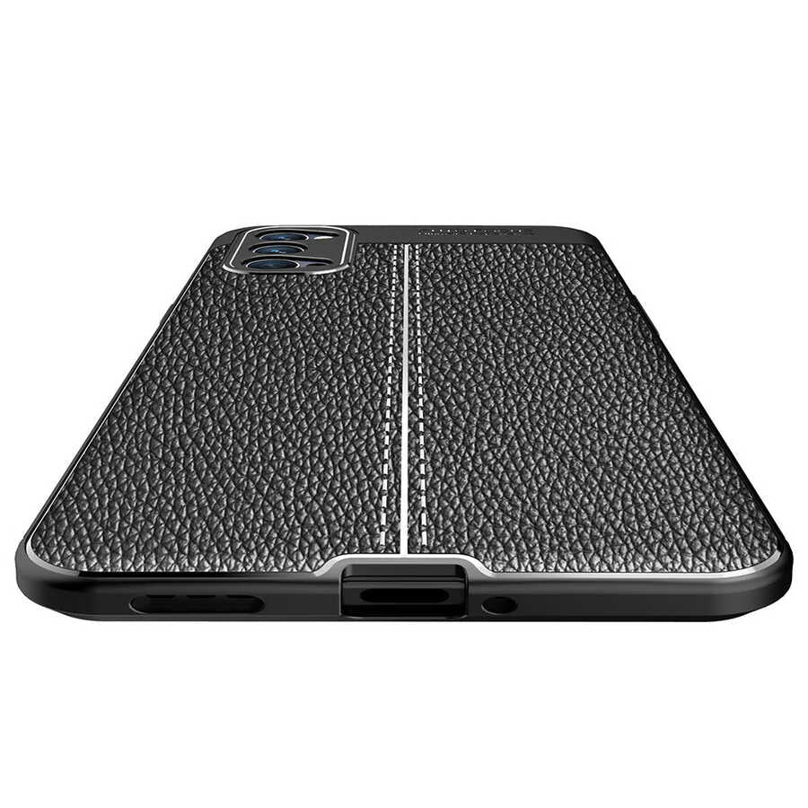 Oppo Reno 4 Kılıf Zore Niss Silikon Kapak Kırmızı