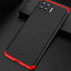 Oppo Reno 4 Lite Kılıf Zore Ays Kapak Siyah-Kırmızı