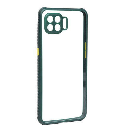 Oppo Reno 4 Lite Kılıf Zore Kaff Kapak Mor