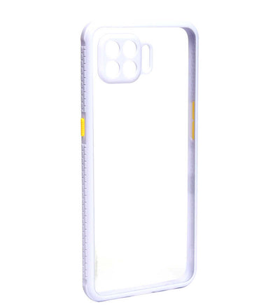 Oppo Reno 4 Lite Kılıf Zore Kaff Kapak Mor