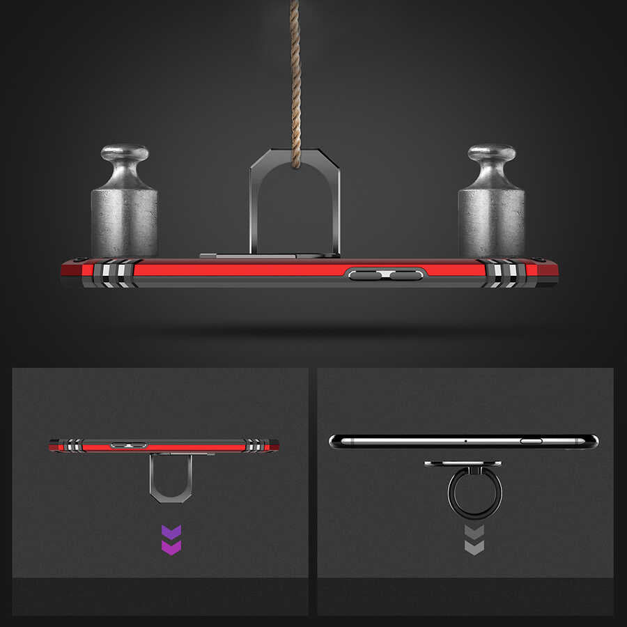 Oppo Reno 4 Lite Kılıf Zore Vega Kapak Mavi