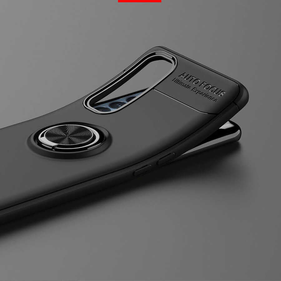 Oppo Reno 4 Pro 4G Kılıf Zore Ravel Silikon Kapak Kırmızı