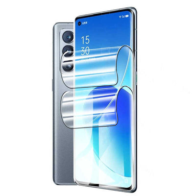 Oppo Reno 4 Pro 4G Zore Polymer Nano Ekran Koruyucu Siyah