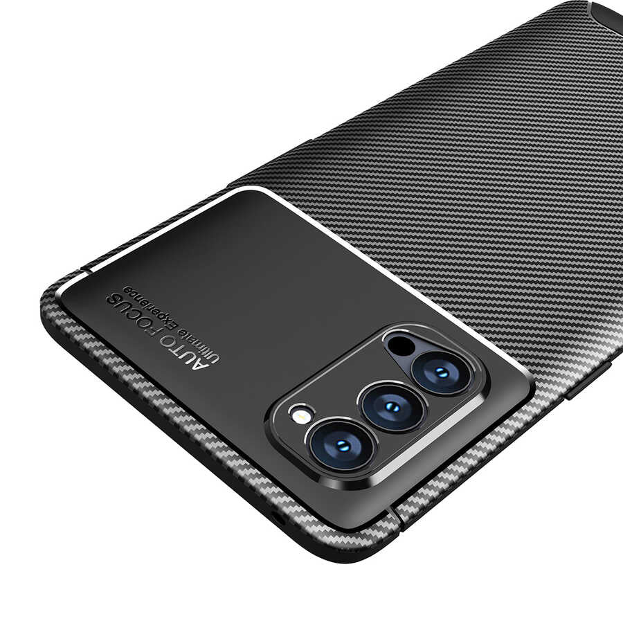 Oppo Reno 4 Pro 5G Kılıf Zore Negro Silikon Kapak Kahverengi