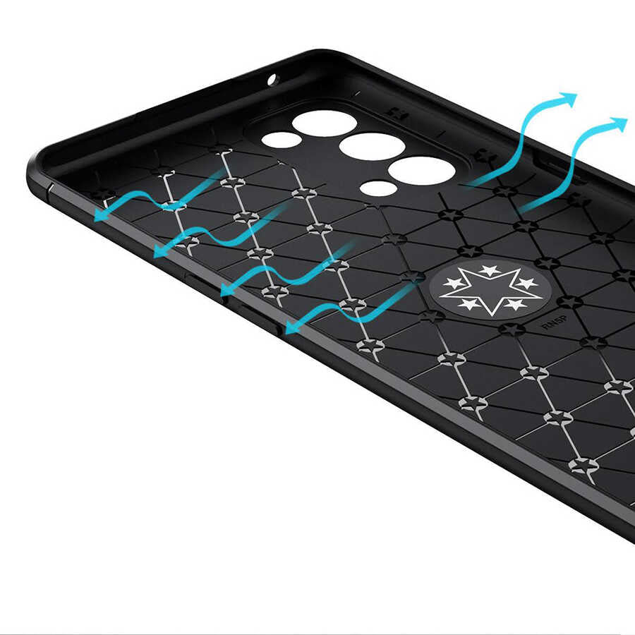 Oppo Reno 5 5G Kılıf Zore Ravel Silikon Kapak Kırmızı