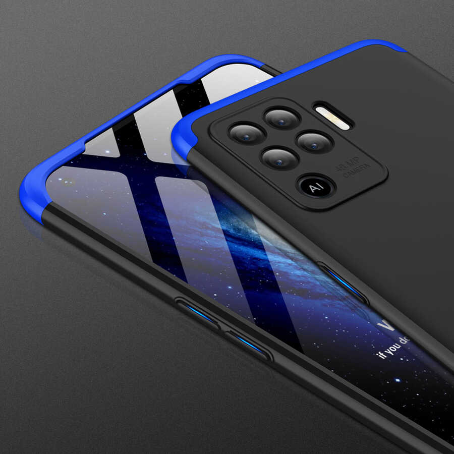 Oppo Reno 5 Lite Kılıf Zore Ays Kapak Rose Gold