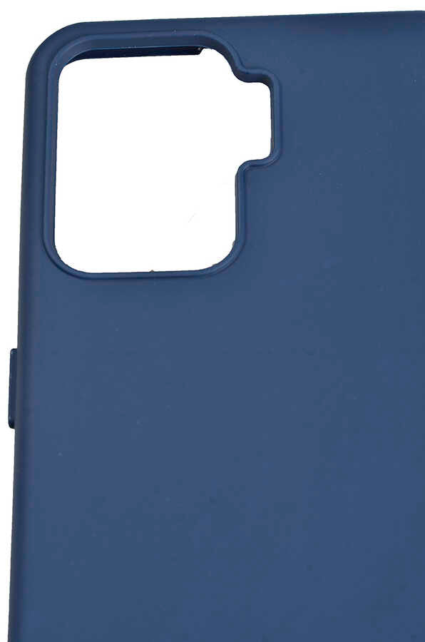 Oppo Reno 5 Lite Kılıf Zore Biye Silikon Mavi