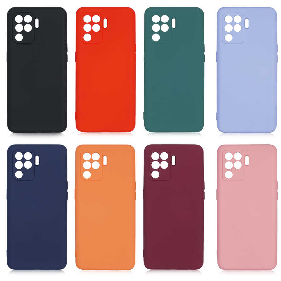 Oppo Reno 5 Lite Kılıf Zore Mara Lansman Kapak Lila