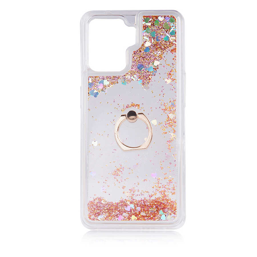 Oppo Reno 5 Lite Kılıf Zore Milce Kapak Gold