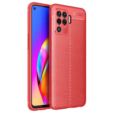 Oppo Reno 5 Lite Kılıf Zore Niss Silikon Kapak Siyah