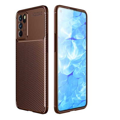 Oppo Reno 6 4G Kılıf Zore Negro Silikon Kapak Lacivert
