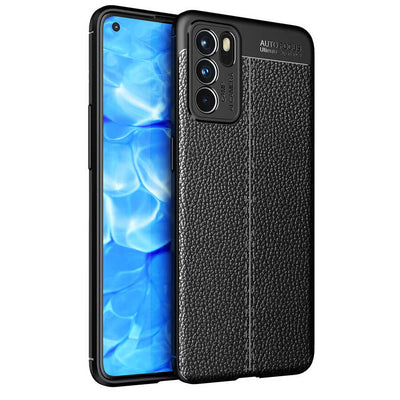 Oppo Reno 6 4G Kılıf Zore Niss Silikon Kapak Siyah