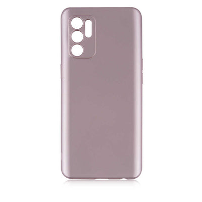 Oppo Reno 6 4G Kılıf Zore Premier Silikon Kapak Rose Gold