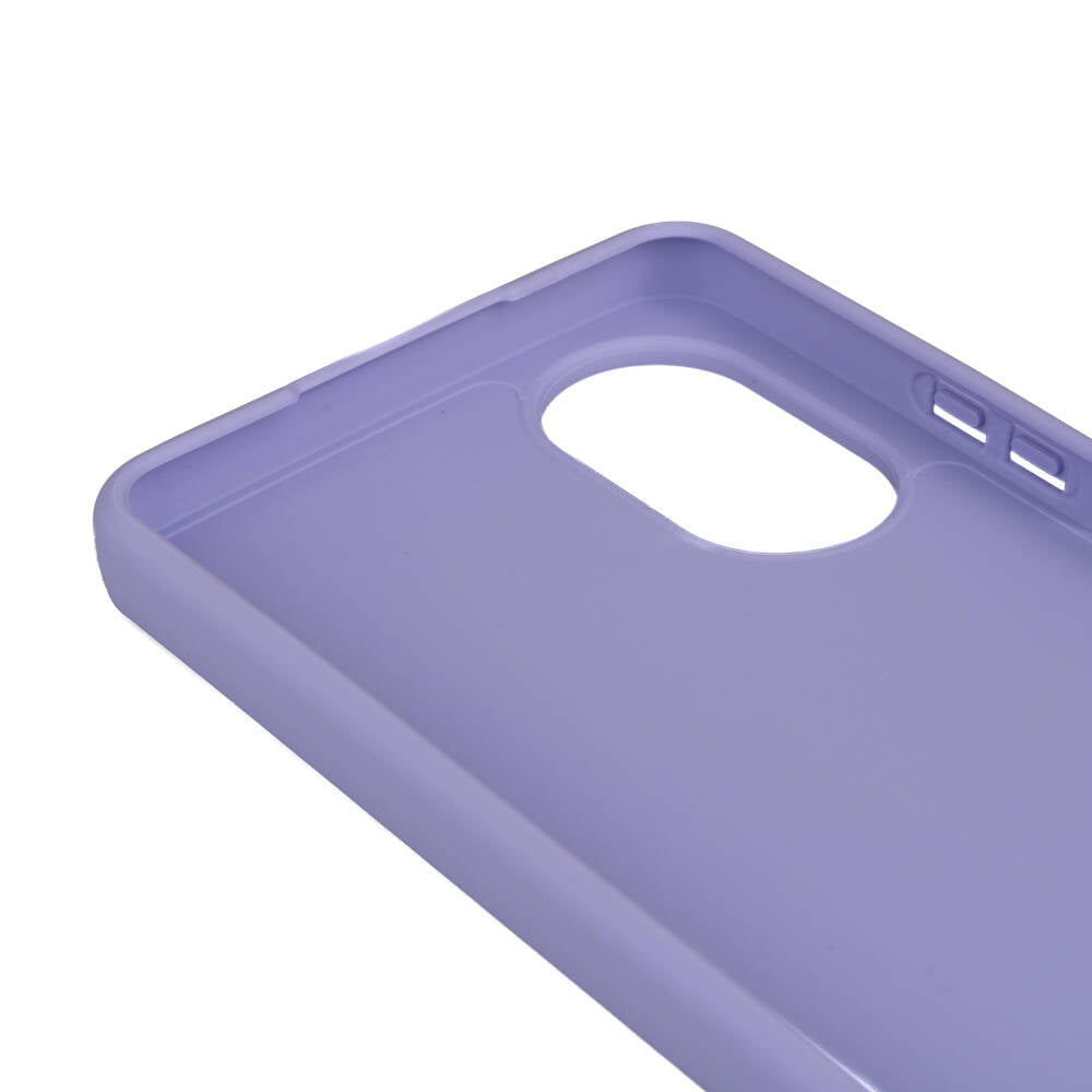 Oppo A38 Kılıf Zore Biye Silikon Lacivert