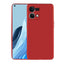 Oppo Reno 7 4G Kılıf Zore Premier Silikon Kapak Kırmızı