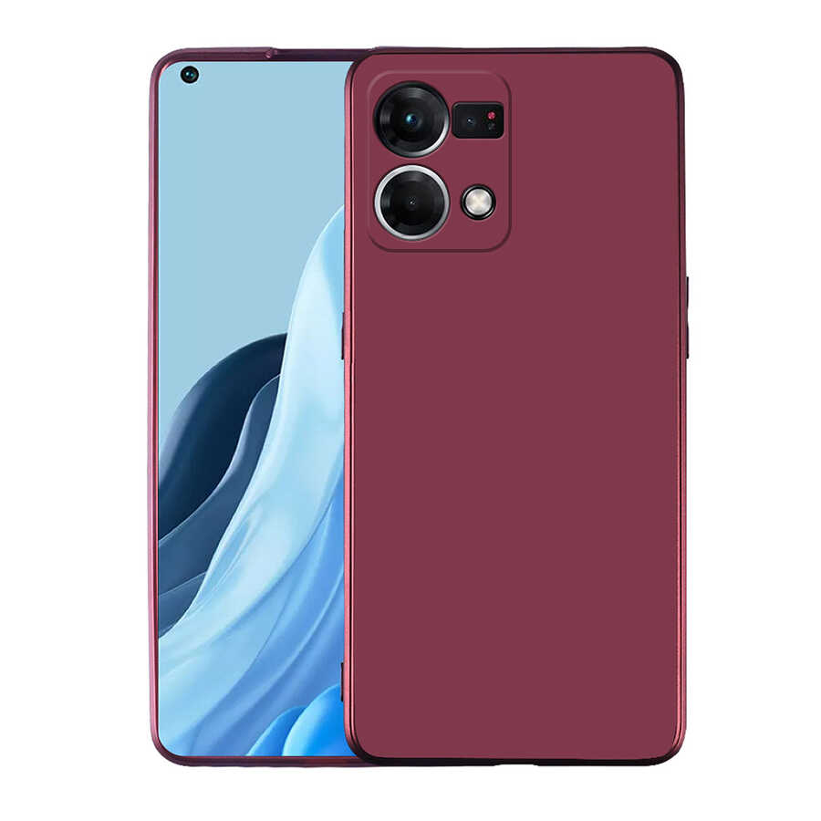 Oppo Reno 7 4G Kılıf Zore Premier Silikon Kapak
