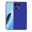 Oppo Reno 7 4G Kılıf Zore Premier Silikon Kapak Saks Mavi