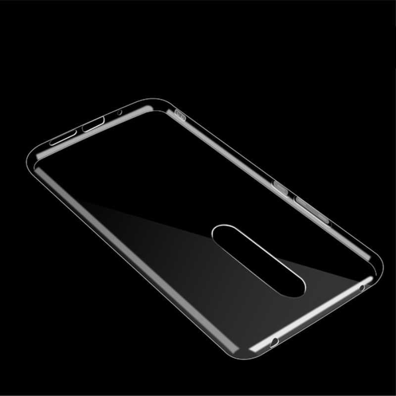 Oppo Reno Kılıf Zore Süper Silikon Kapak Renksiz