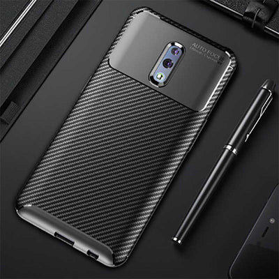 Oppo Reno Kılıf Zore Negro Silikon Kapak Siyah