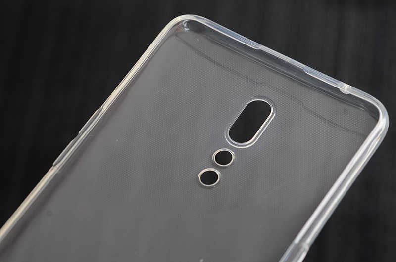 Oppo Reno Z Kılıf Zore Süper Silikon Kapak Renksiz