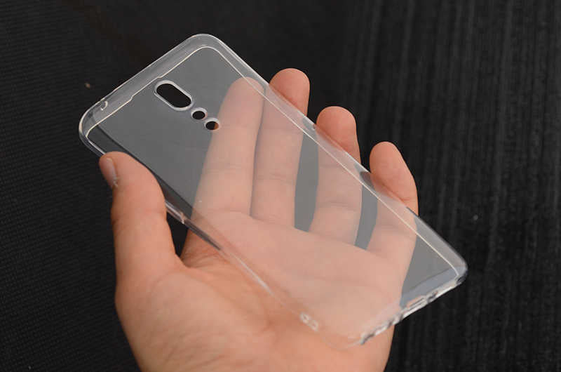 Oppo Reno Z Kılıf Zore Süper Silikon Kapak Renksiz