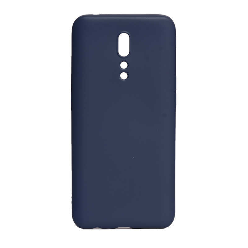 Oppo Reno Z Kılıf Zore Premier Silikon Kapak Mürdüm
