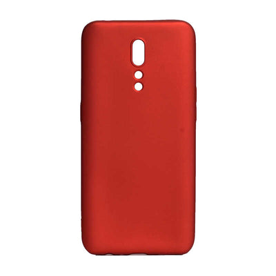 Oppo Reno Z Kılıf Zore Premier Silikon Kapak Kırmızı