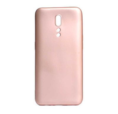 Oppo Reno Z Kılıf Zore Premier Silikon Kapak Rose Gold