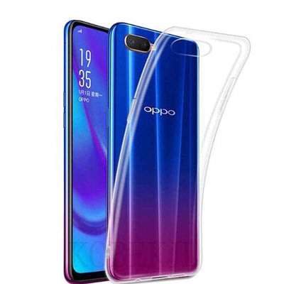 Oppo RX17 Neo Kılıf Zore Süper Silikon Kapak Renksiz