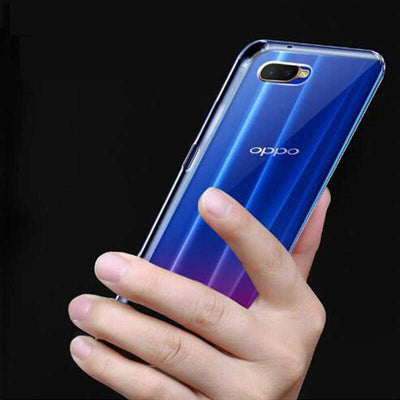 Oppo RX17 Neo Kılıf Zore Süper Silikon Kapak Renksiz