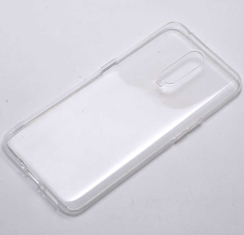 Oppo RX17 Pro Kılıf Zore Süper Silikon Kapak Renksiz