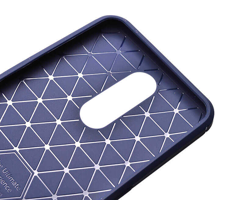 Oppo RX17 Pro Kılıf Zore Negro Silikon Kapak Lacivert