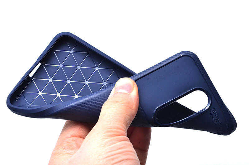 Oppo RX17 Pro Kılıf Zore Negro Silikon Kapak Siyah