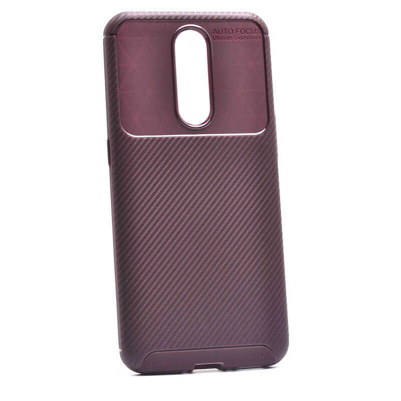 Oppo RX17 Pro Kılıf Zore Negro Silikon Kapak Kahverengi