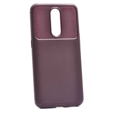 Oppo RX17 Pro Kılıf Zore Negro Silikon Kapak Kahverengi