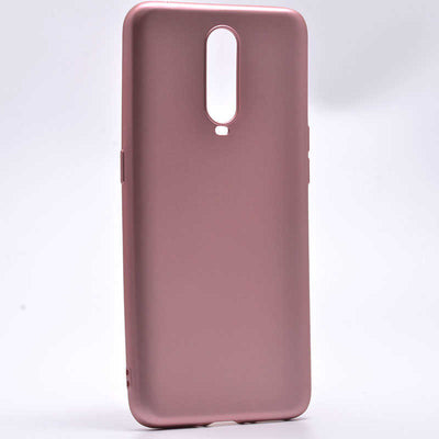 Oppo RX17 Pro Kılıf Zore Premier Silikon Kapak Rose Gold