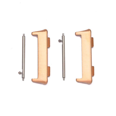 Oppo Watch 46mm 22mm Metal Kordon Dönüştürücü Rose Gold