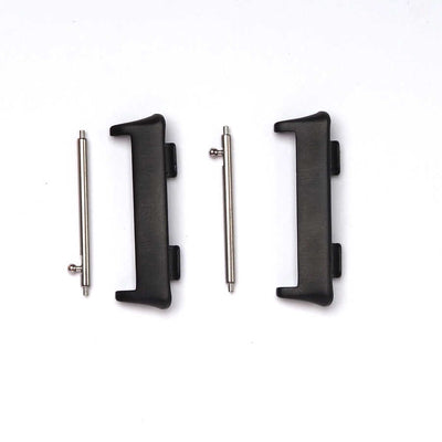 Oppo Watch 46mm 22mm Metal Kordon Dönüştürücü Siyah
