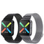 Oppo Watch 46mm 22mm Metal Kordon Dönüştürücü Siyah