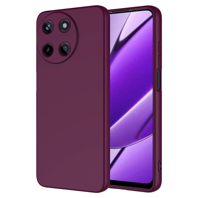 Realme 11 4G Kılıf Zore Mara Lansman Kapak Koyu Mor