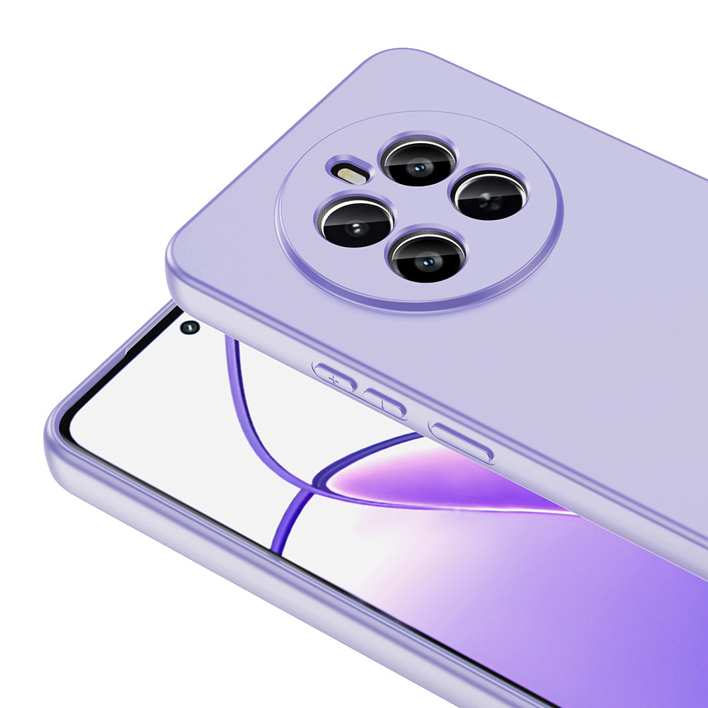 Realme 12 Plus Kılıf Zore Mara Lansman Kapak Koyu Mor