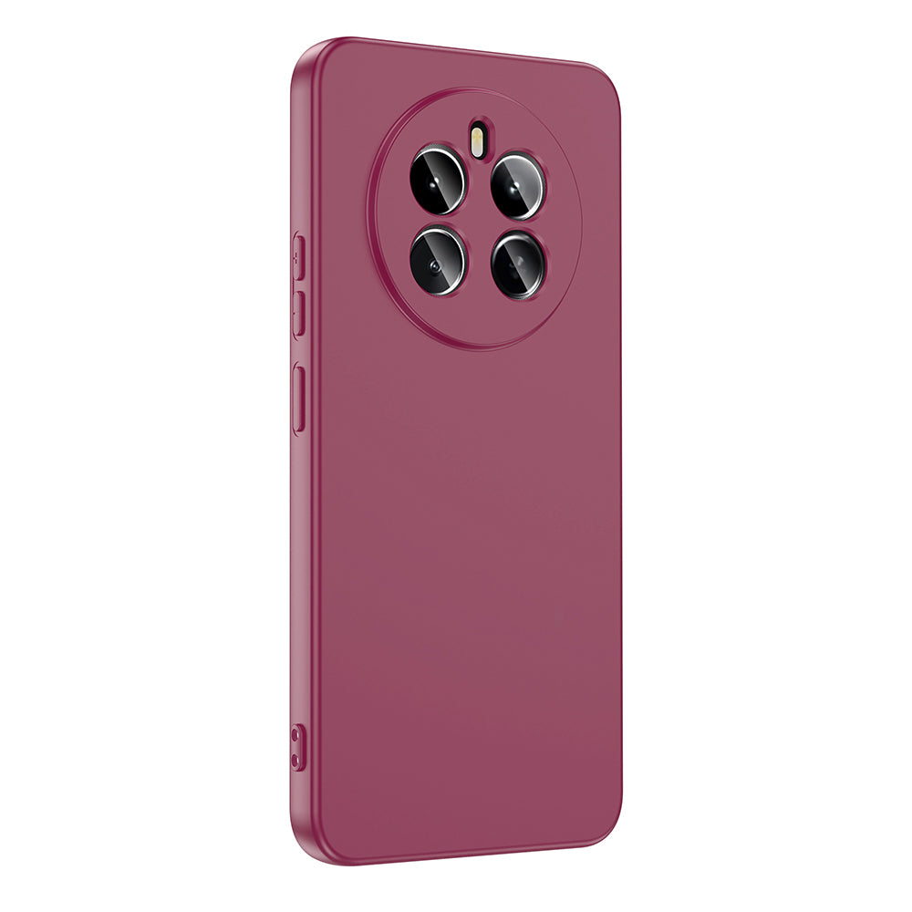 Realme 12 Plus Kılıf Zore Mara Lansman Kapak Kırmızı