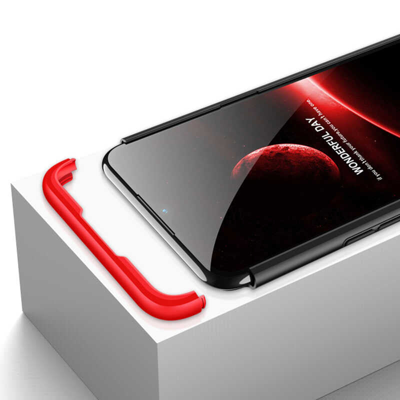 Realme 5 Kılıf Zore Ays Kapak Siyah