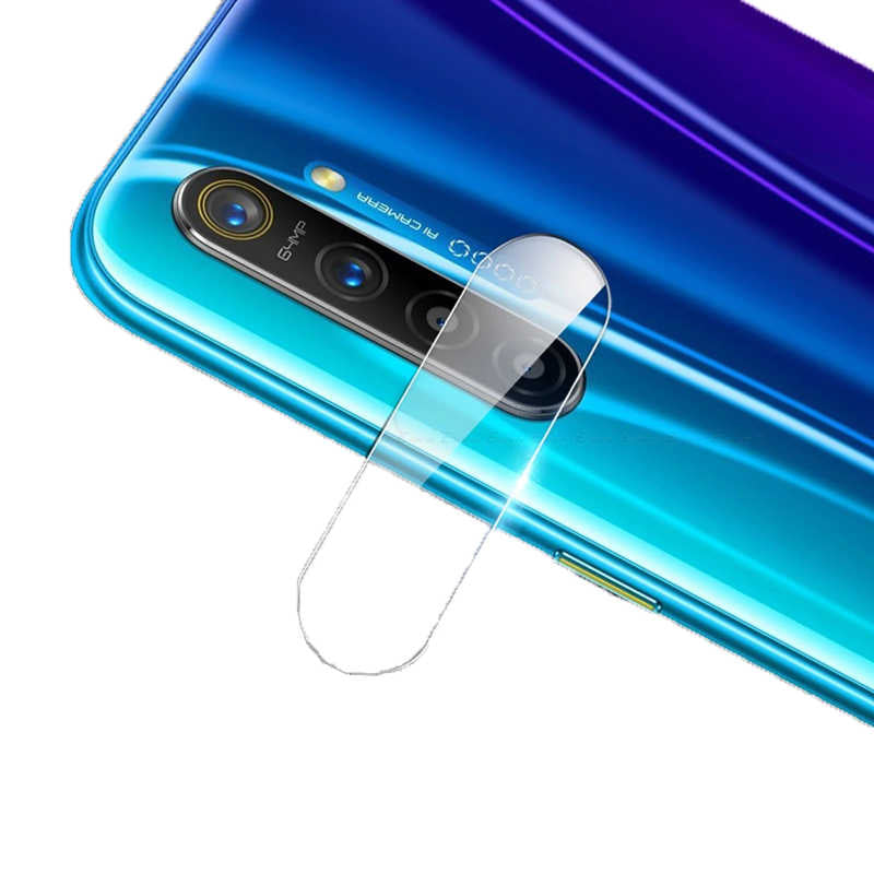 Realme 5 Pro Zore Kamera Lens Koruyucu Cam Filmi Renksiz