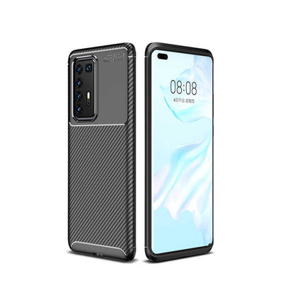 Huawei P40 Pro Kılıf Zore Negro Silikon Kapak Siyah