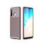 Galaxy A21 Kılıf Zore Negro Silikon Kapak Kahverengi