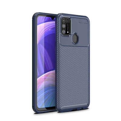 Galaxy M31 Kılıf Zore Negro Silikon Kapak Lacivert